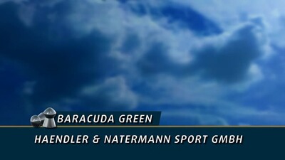 6.35mm Diabolo Baracuda Green 1.29g, Haendler & Natermann