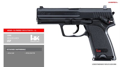 CO2 Pistole USP, Heckler & Koch