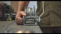 Hand winch up to 1100 kg