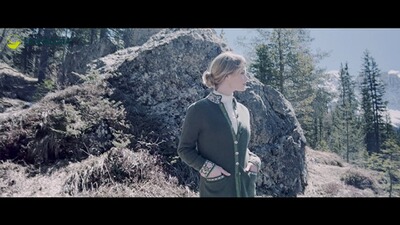 Lange Strickjacke mit Jacquard-Muster, REITMAYER