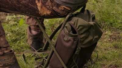 Rucksack mit Stuhl , Tatonka