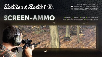 6,5x55 Screen-Ammo SCR Zink 6,5g/100grs., Sellier & Bellot