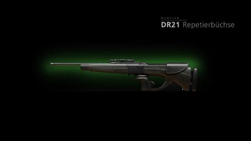 Repetierbüchse Vorführwaffe DR21 mit Grundschiene Basis, Dentler