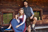 Kurze Trachtenlederhose Sahib II, Almsach