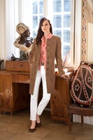 Leather coat made of goat suede, Brigitte von Schönfels