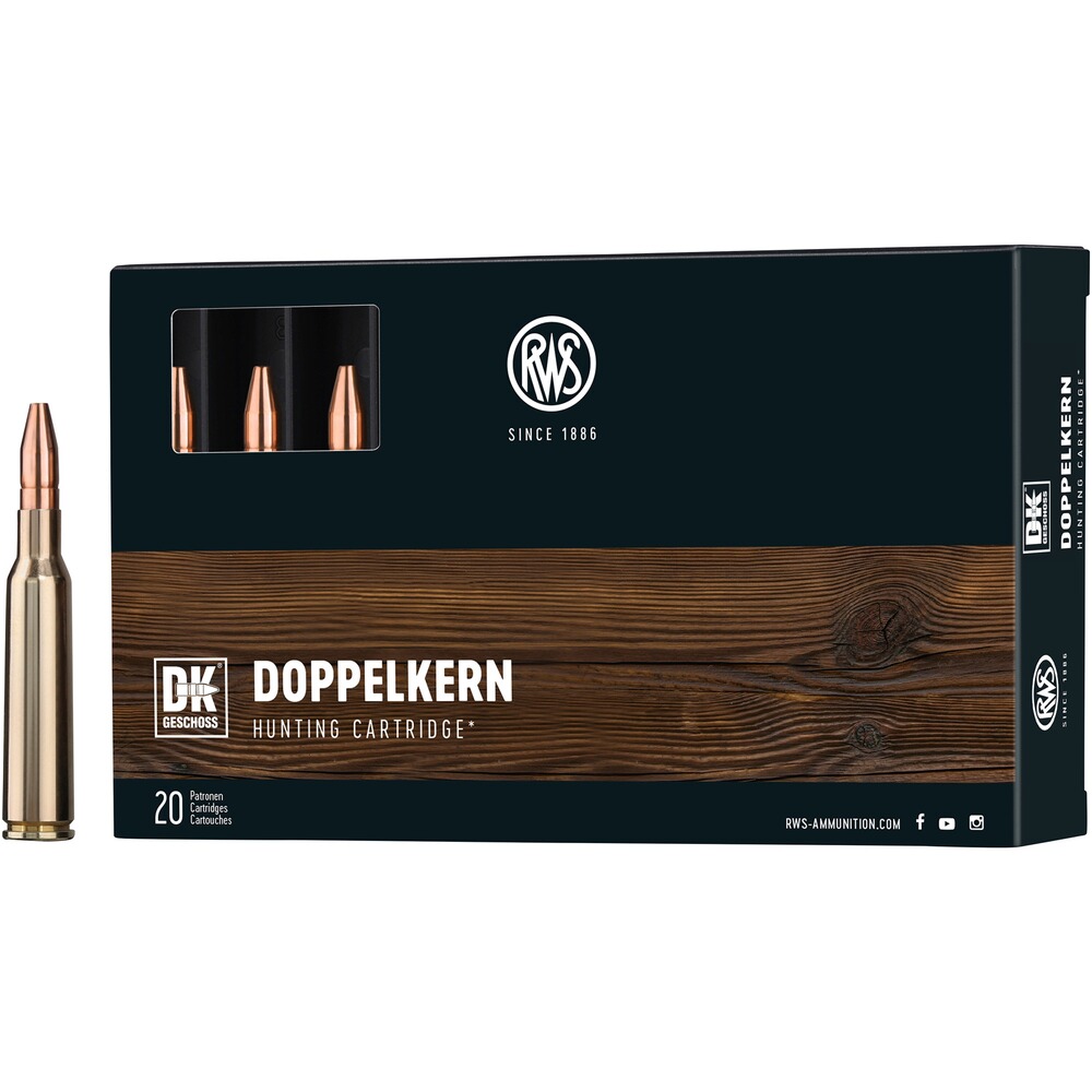 6,5x55 Doppelkern 9,1g/140grs., RWS