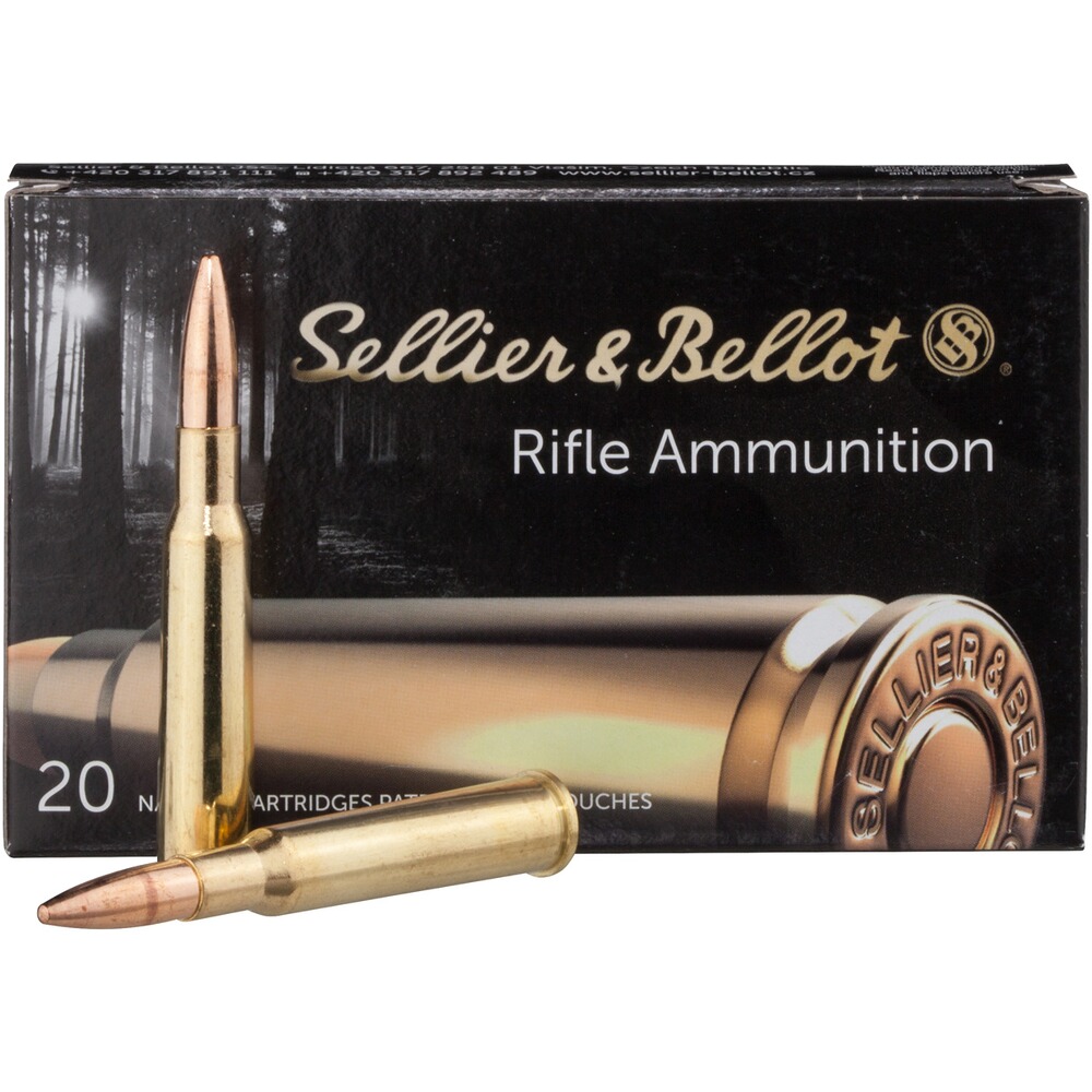 7x57 R Vollmantel 9,0g/139grs., Sellier & Bellot