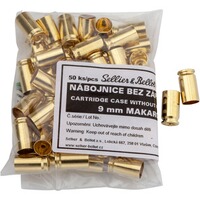 Sleeves 9 mm Makarov, Sellier & Bellot