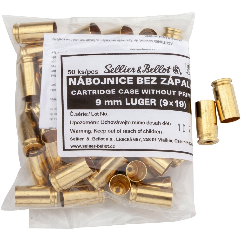 Hülsen 9 mm Luger