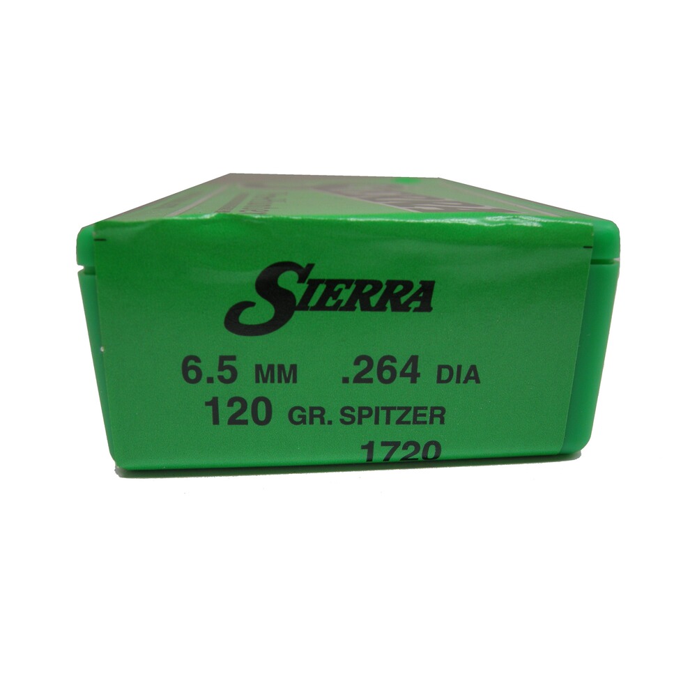 Bullets .264 7.8g/120grs. Tlm S, Sierra