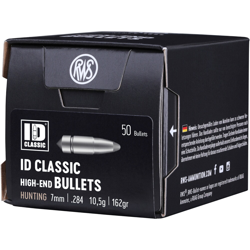Geschosse .284 10,5g/162grs. ID Classic