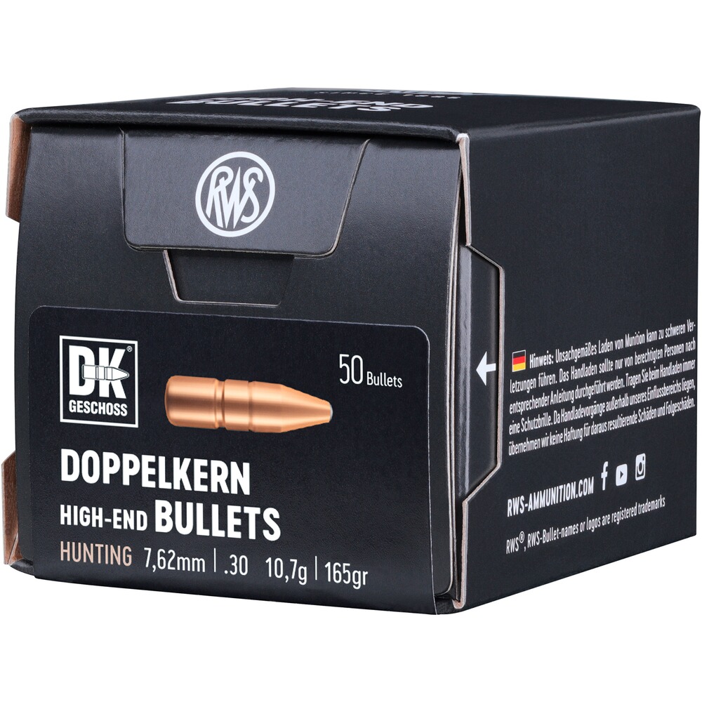 .300 Win. Mag. Doppelkern 10,7g/165grs., RWS