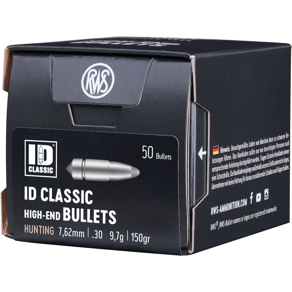 Geschosse .308 9,7g/150grs. ID Classic