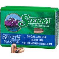 Bullets .308 5.5g/85grs. Tlm Rd, Sierra