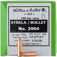 Geschosse .228 4,6g/71grs. Vlm , Sellier & Bellot