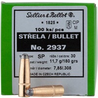 Geschosse .308 Tlm Rd 11,7g/180grs., Sellier & Bellot