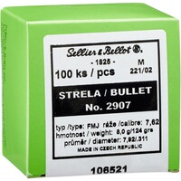 Bullets .311 8.0g/123grs. Vlm, Sellier & Bellot