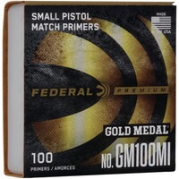 Petit pistolet Primer Match, Federal Ammunition