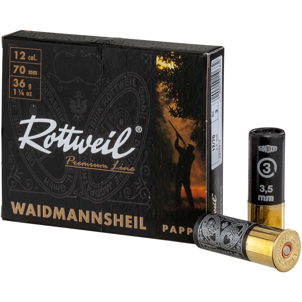 12/70 Waidmannsheil Pappe 3,5mm 36g