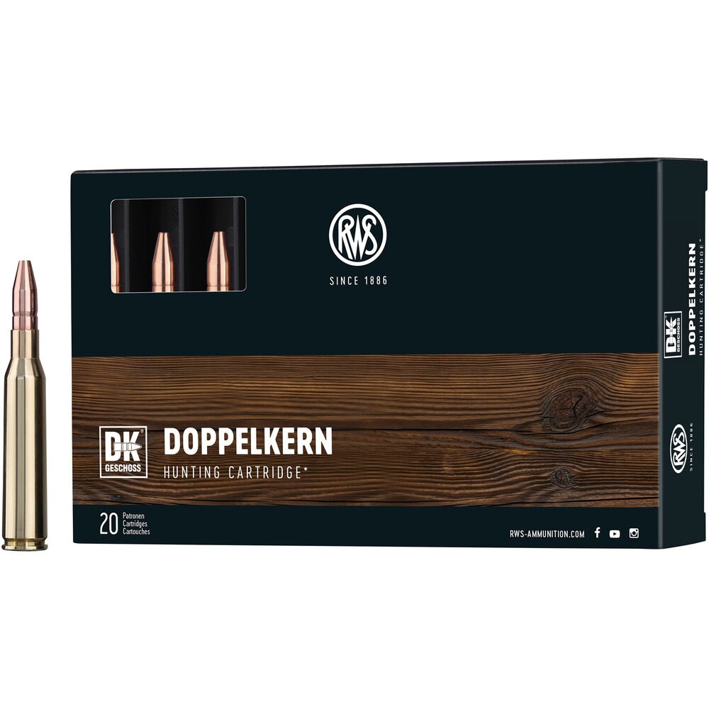 6,5x57 Doppelkern 9,1g/140grs., RWS