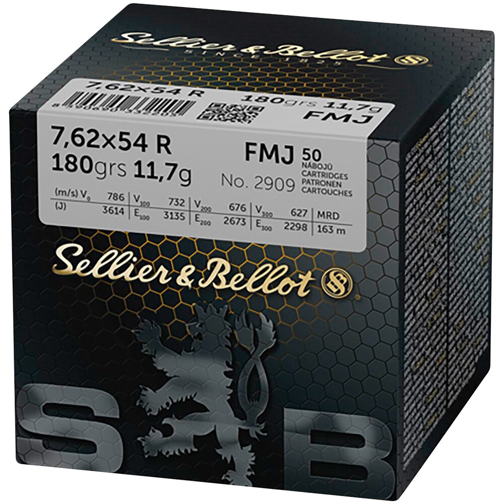 7,62x54 R Vollmantel 11,7g/180grs.