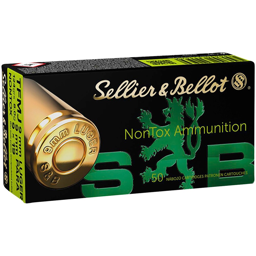 9 mm Luger TFMJ NonTox 8,0g/124grs.