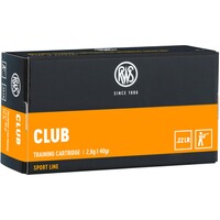 .22 lfb. Club 2,6g/40grs., RWS