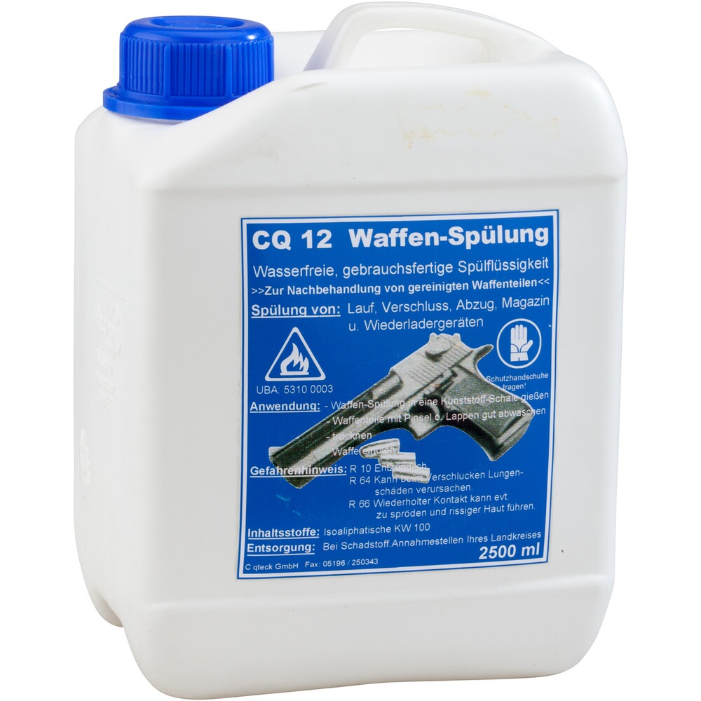 Waffenspülung zur Nachbehandlung CQ 12