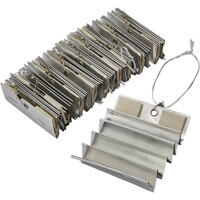 Aluminum strips with scent deposits, Hagopur