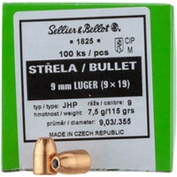 Geschosse .355 7,5g/115grs. HP , Sellier & Bellot
