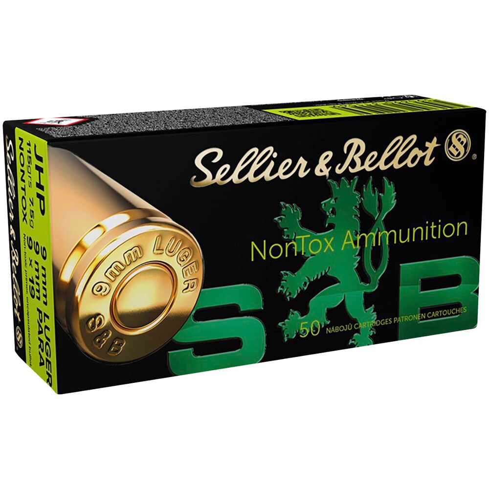 9 mm Luger Hohlspitz NonTox 7,5g/115grs.