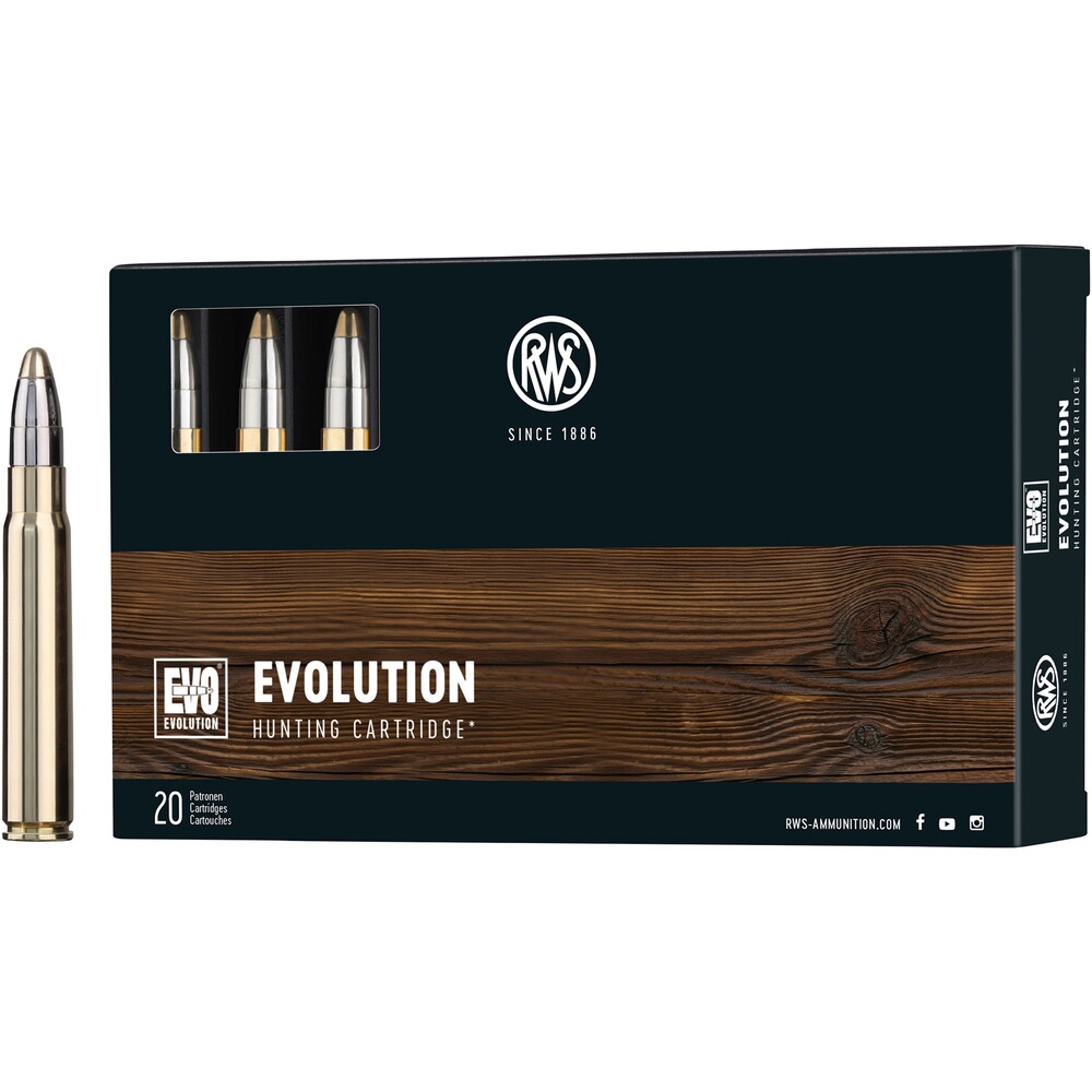 9,3x62 Evolution 18,8g/291grs., RWS