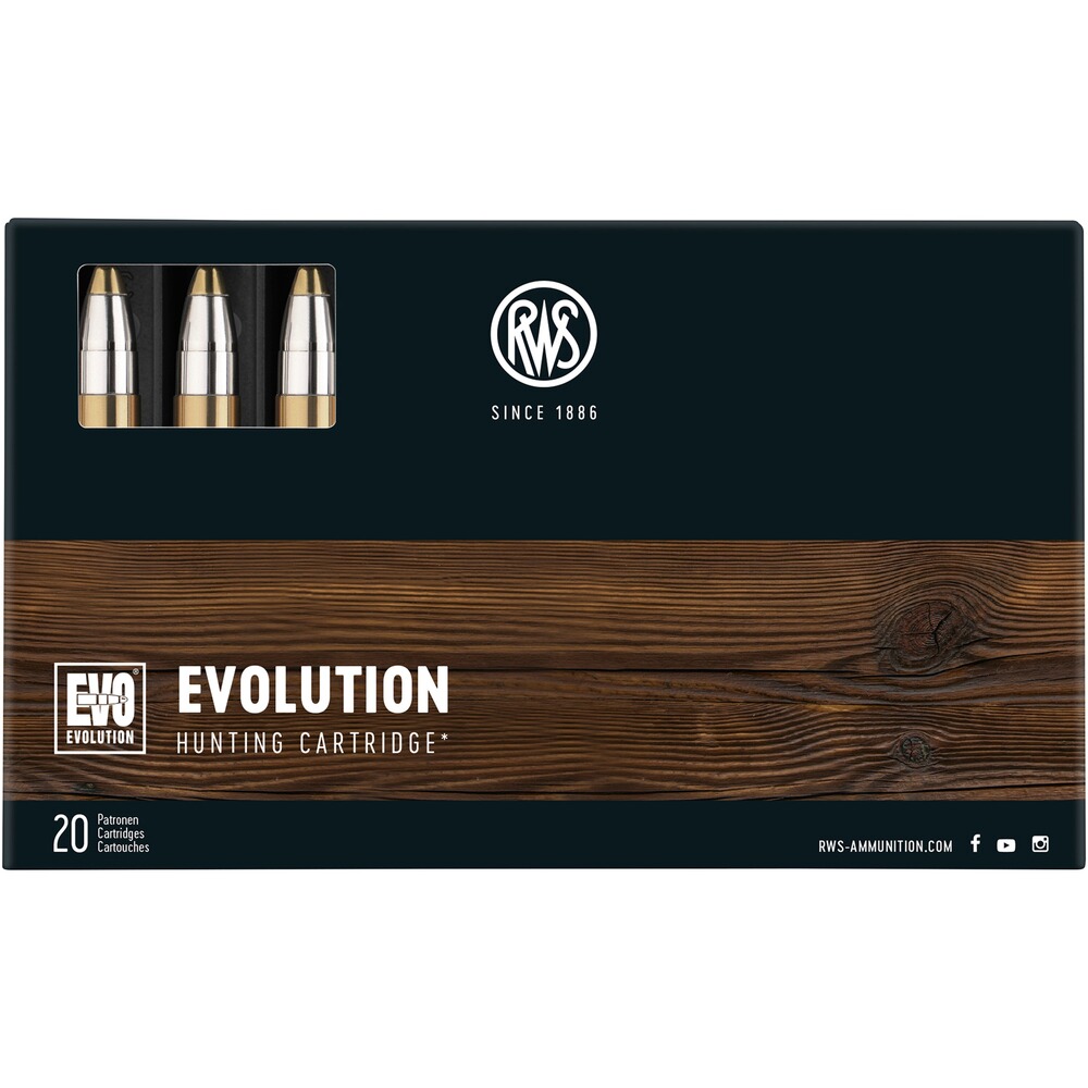 9,3x62 Evolution 18,8g/291grs.