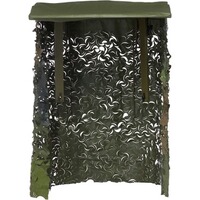 Dach mit Tarnnetz, Knobloch