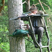 High seat made of light metal, Knobloch