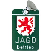 Autoschild Jagdbetrieb, Dr. Gmünder