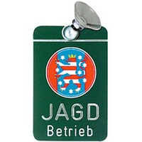 Autoschild Jagdbetrieb, Dr. Gmünder