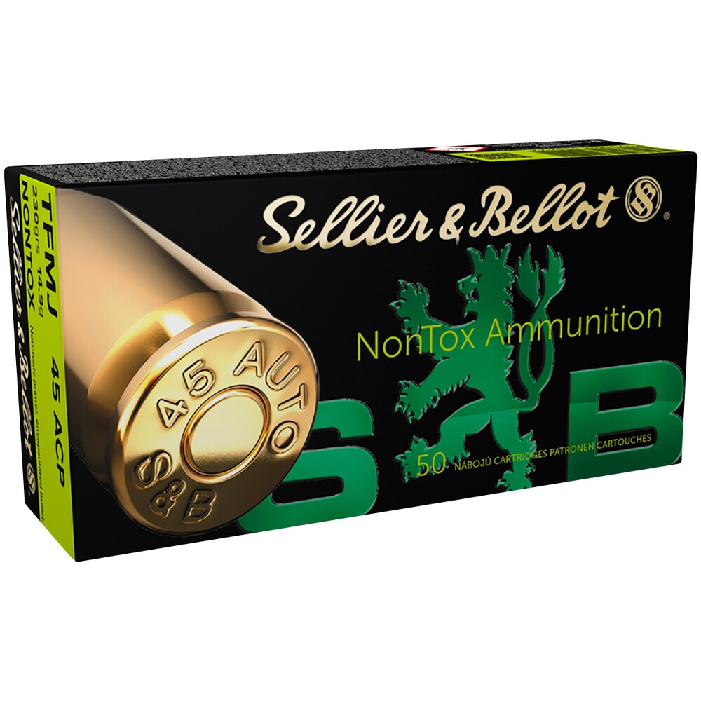 .45 ACP TFMJ NonTox 14,9g/230grs.