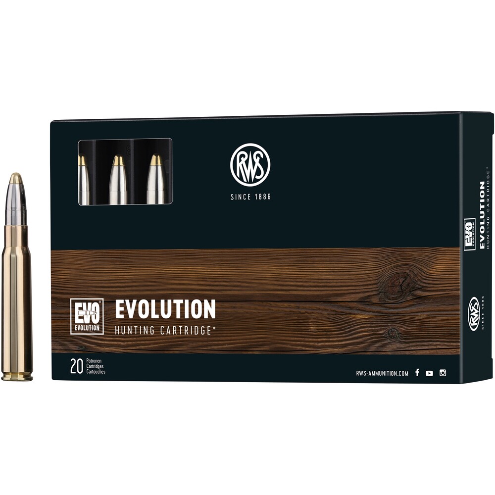 8x57 IS Evolution 13,0g/200grs., RWS