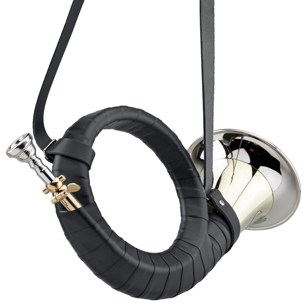 Fürst-Pless-Horn B 18810 mit Stimmzug Kunstleder, Dotzauer