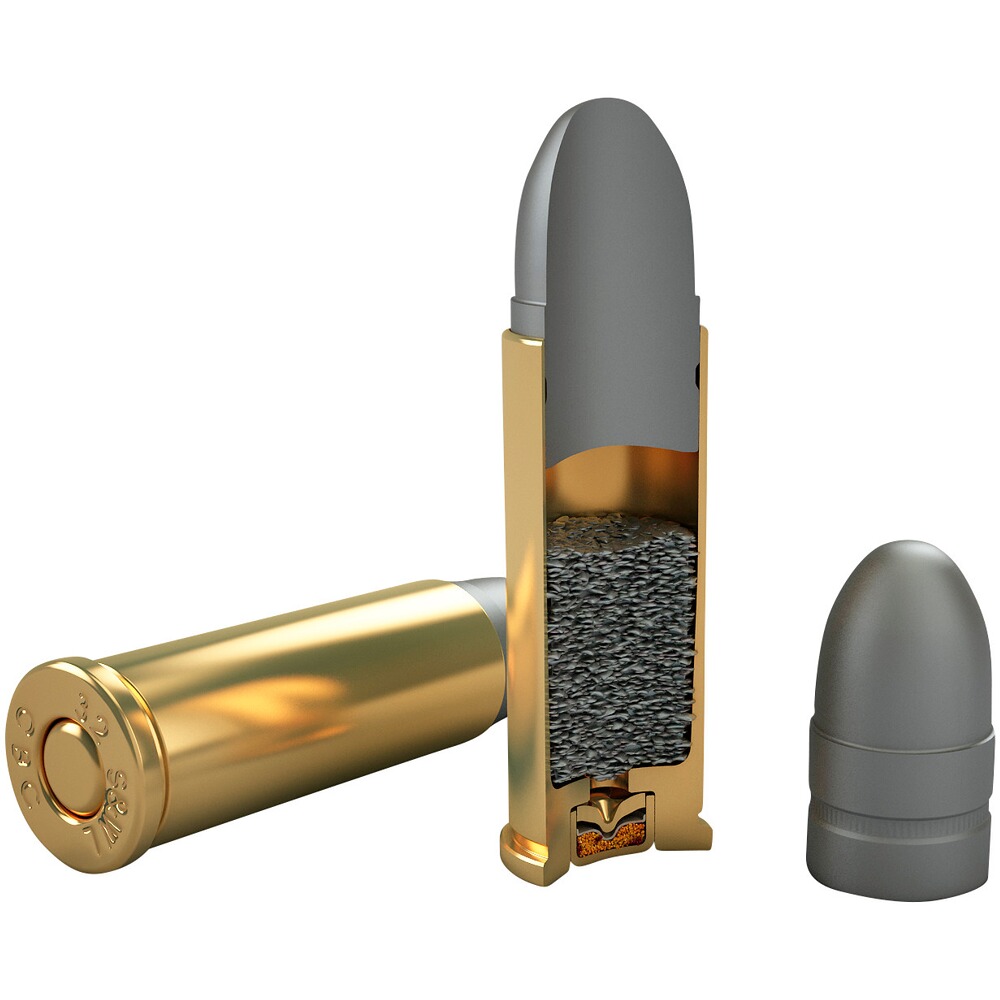 .32 S&W long Blei Rundkopf 6,4g/98grs., Magtech