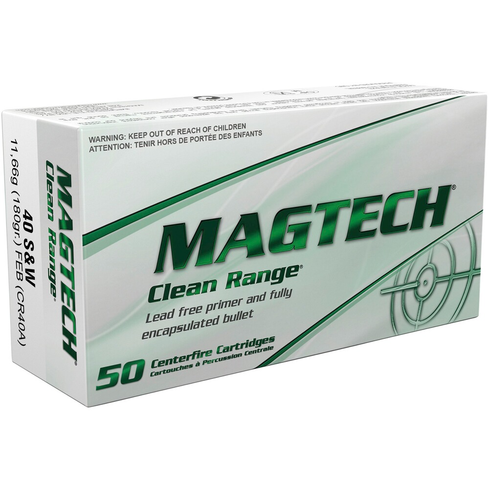 .40 S&W Clean Range FEB Flachkopf 11,7g/180grs.