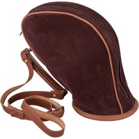Luxury leather hunting horn bag, Parforce