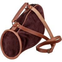 Luxury leather hunting horn bag, Parforce