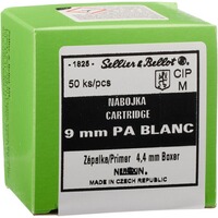 Knallpatronen 9 mm P.A., Sellier & Bellot