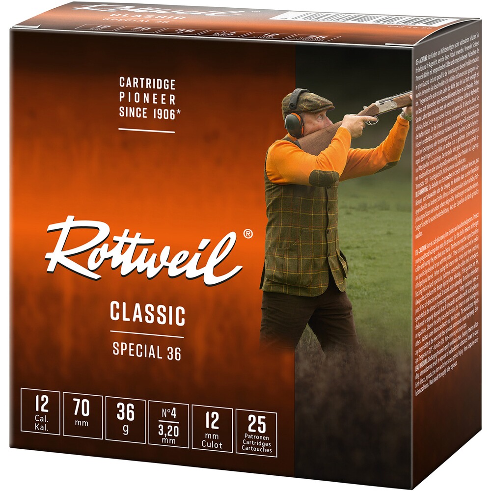 12/70 Special 36 3,2mm 36g, Rottweil