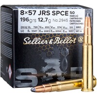 8x57 IRS Teilmantel CE 12,7g/196grs., Sellier & Bellot