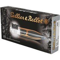 6.5x57 Nosler Partition 9.1g/140grs., Sellier & Bellot