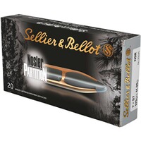 7x57 Nosler Partition 11.3g/175grs., Sellier & Bellot