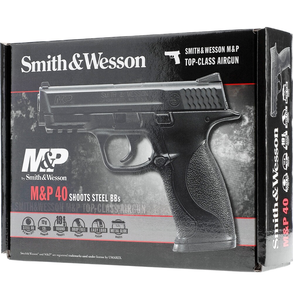 CO2 Pistole M&P 40, Smith & Wesson